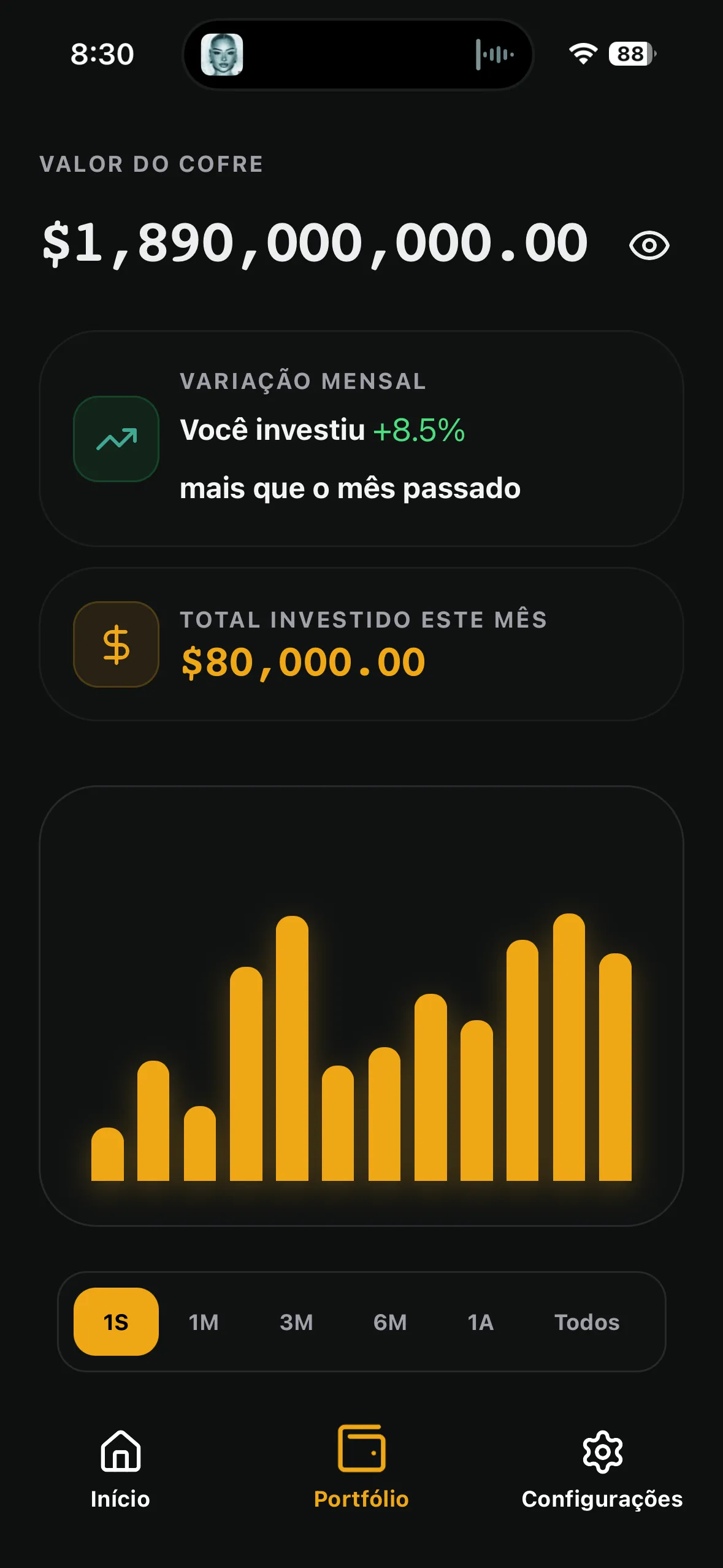 Wealth app - Sign in with Apple to start investing